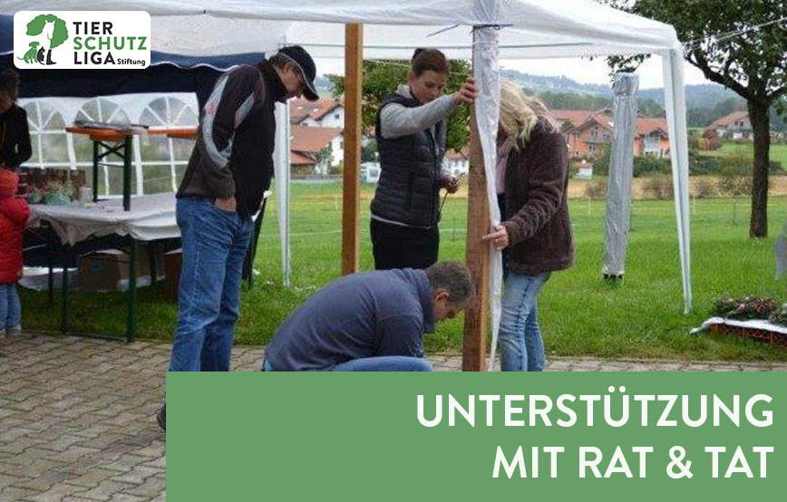 beitragsbild ehrenamt mit rat und tat aufbauen logo