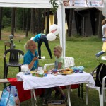 Azubi Franzi in ihrem Element – Kinderschminken