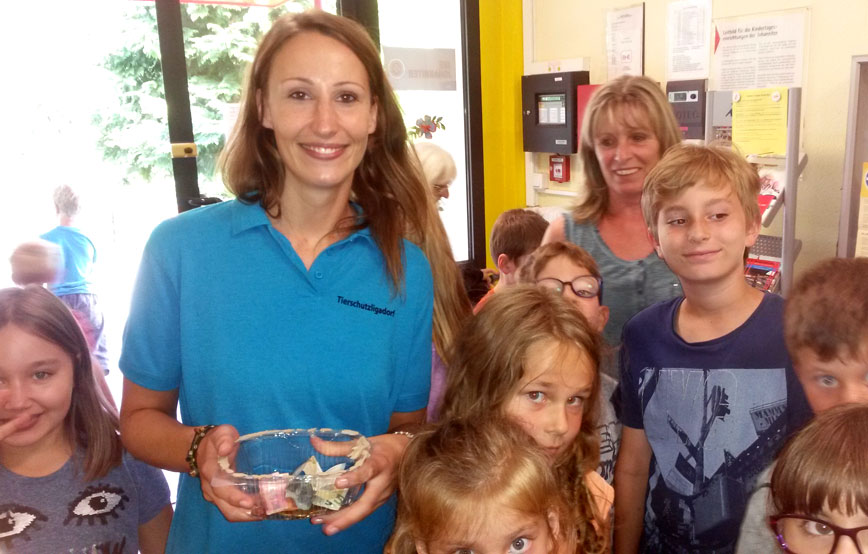 Projektwoche frau mit kindern im kinderland-wiesentreff